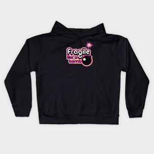 Fragile like a bomb Kids Hoodie